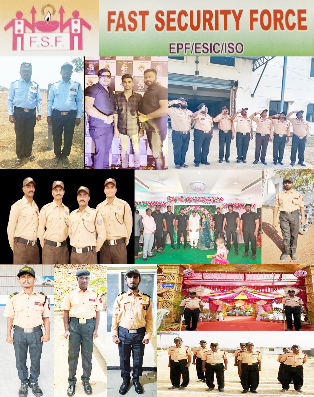 FAST SECURITY FORCE<BR>EPF / ESIC / ISO | SolapurMall.com