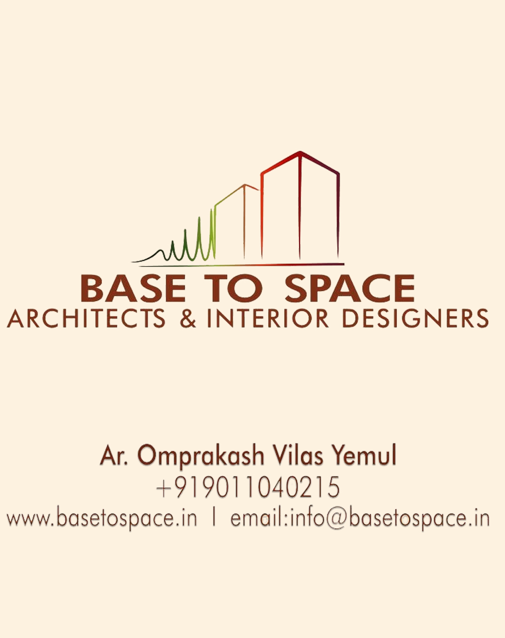 BASE TO SPACE <br> ARCHITECTS & INTERIOR DESIGNERS | SolapurMall.com