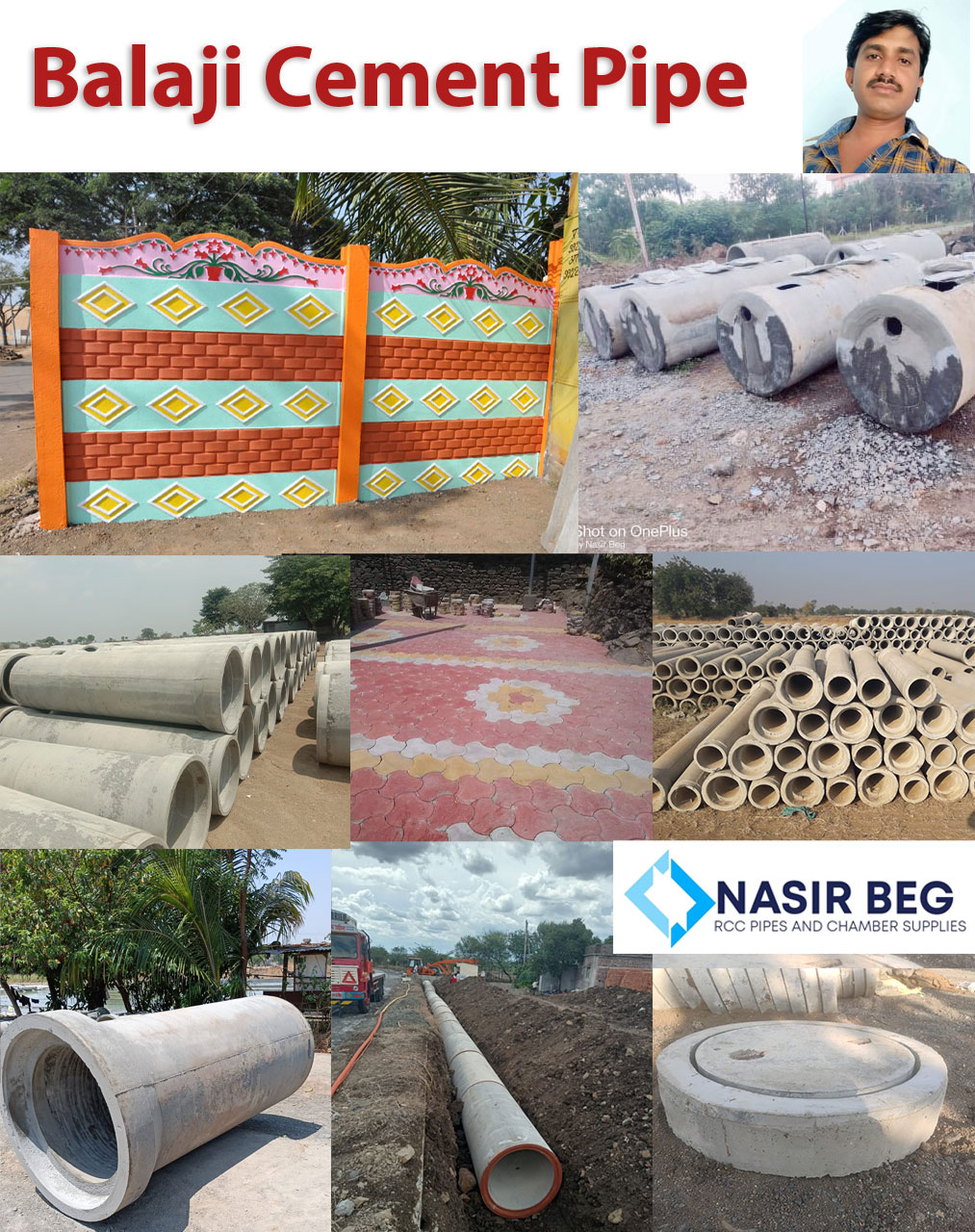 Balaji Cement Pipe | SolapurMall.com