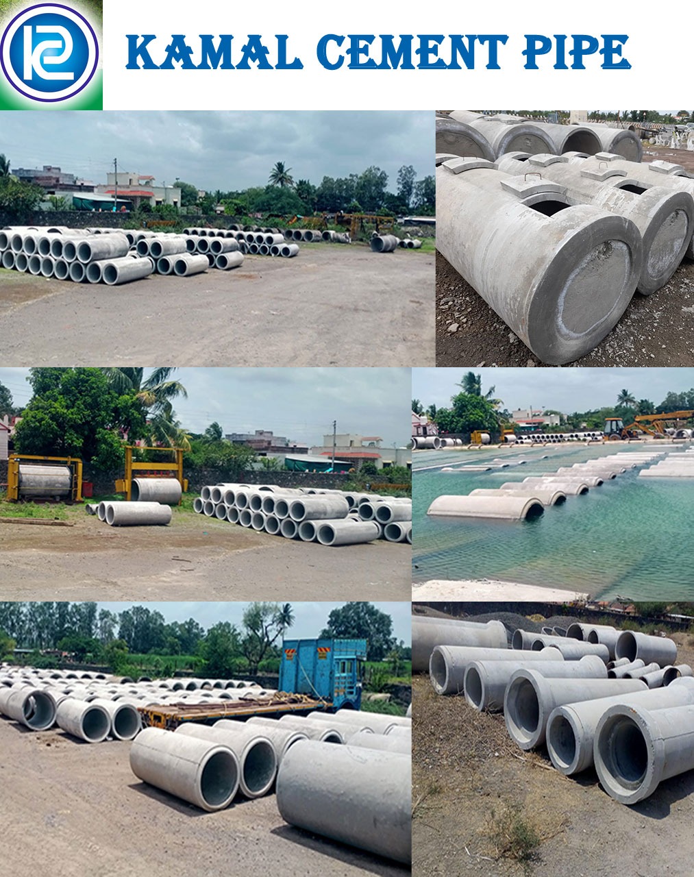 Kamal Cement Pipe | SolapurMall.com